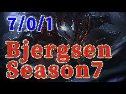 TSM Bjergsen Talon MID vs Zed Patch 7.14