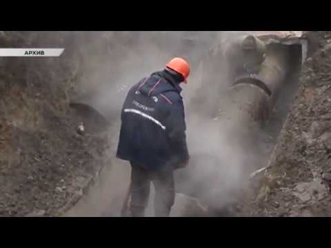 В Курске после ремонта теплосети проваливается дорога