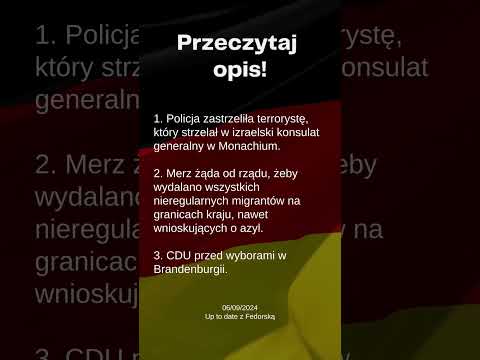 Up to date z Fedorską 06/09/2024