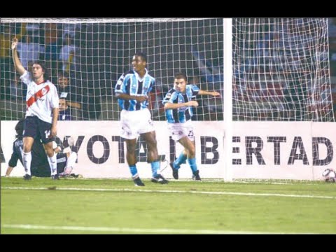 Grêmio 4 x 0 River Plate-ARG - Oitavas de final Copa Libertadores 2002 | Jogo Completo