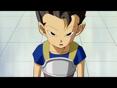Goku and Vegeta meet cabba (DBS)