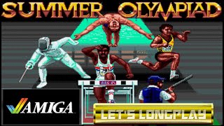 LET'S LONGPLAY: SUMMER OLYMPIAD (AMIGA - With Commentary)
