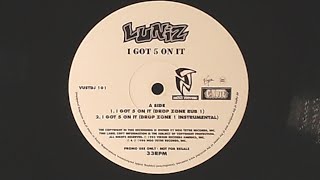 Luniz - I Got 5 On It (Drop Zone Rub 1) Remix - 1996 UK Noo Trybe Promo - I.G. Culture - 12&quot; Vinyl