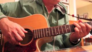Video thumbnail for Ode to Joy on my Guild Acoustic DCE-3 by John Zak