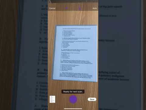 Google Forms : how to scan questions using the iPhone's camera