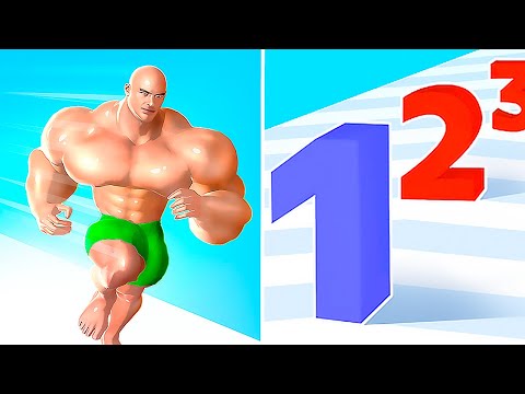 Number Master vs Muscle Rush - Gameplay Walkthrough All Levels [Android & IOS]