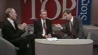 February 28, 1993 - Indiana Congressmen Andy Jacobs and Dan Burton on 'Top Story'