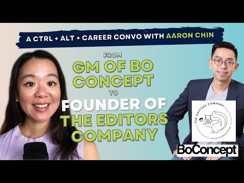 From GM of BoConcept to co-founding The Editors Company, Aaron ...