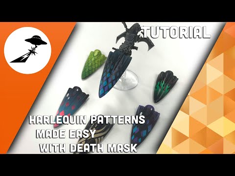 DRD Tutorials: Harlequin Patterns Made Easy With Death Mask