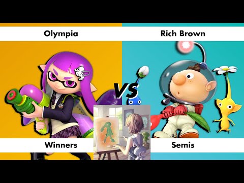 SUPER SMASHED at TRANSPLANTS - Winners Semifinal: Olympia (Inkling) vs Rich Brown (Min Min/Olimar)