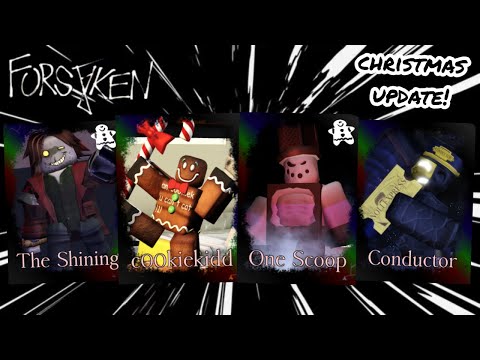 WINNING WITH EVERY NEW 'WINTER EVENT' KILLER SKIN! (XMAS Update) | Roblox Forsaken