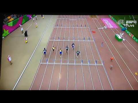 men 110m hurdles semi final -LIMA 2019