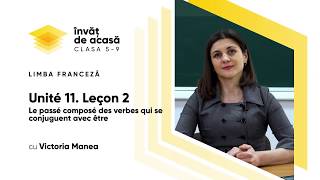  "Le passé composé des verbes qui se conjuguent avec être"