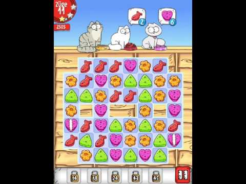 Simons Cat - Crunch Time - Level 8 - No Boosters (by match3news.com)