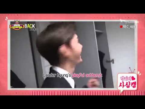 [Engsub] 131009 MYNAME cut - Show Champion Backstage E11