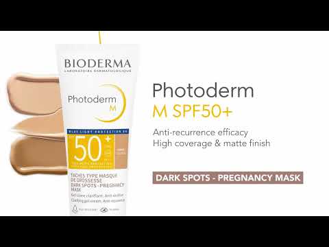 "Bioderma Photoderm Golden Colour" gelinis kremas su SPF50+ (40ml) video
