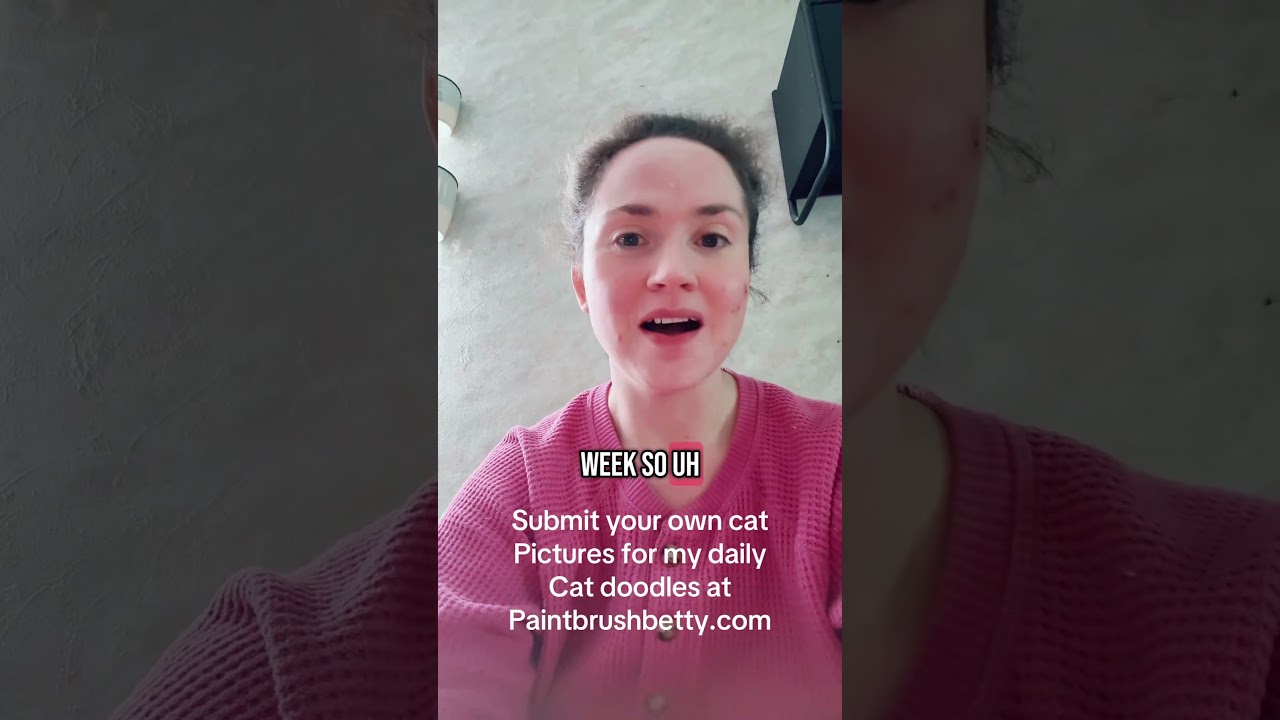Submit your own cat for the cat a day doodles! #artist #art #timelapseart #introduction