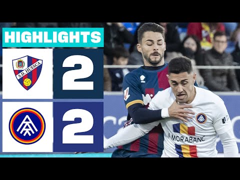 SD HUESCA 2 - 2 ANDORRA FC | RESUMEN LALIGA HYPERMOTION