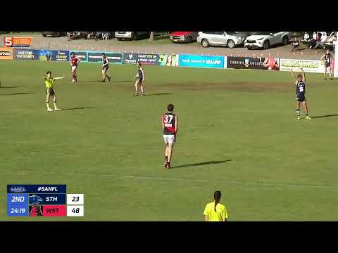 West's Tom Scully - Rd 16 U18 Torrens University Cup