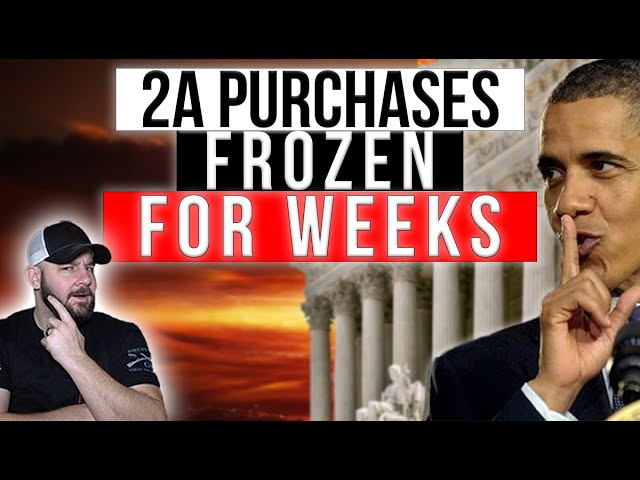 BREAKING: Entire State's Gun Purchases FROZEN For WEEKS… & We Never Heard About IT?!?!