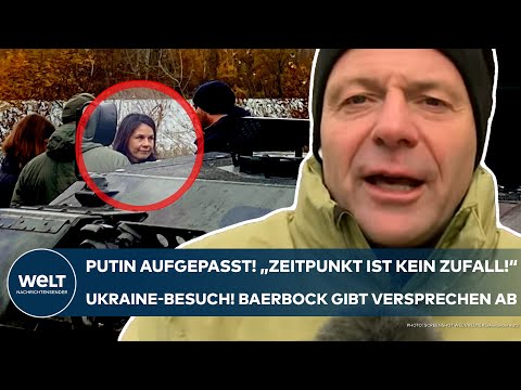 PUTINS KRIEG: "Der Zeitpunkt ist sicherlich kein Zufall!" Ukraine? Baerbock gibt ein Versprechen ab!
