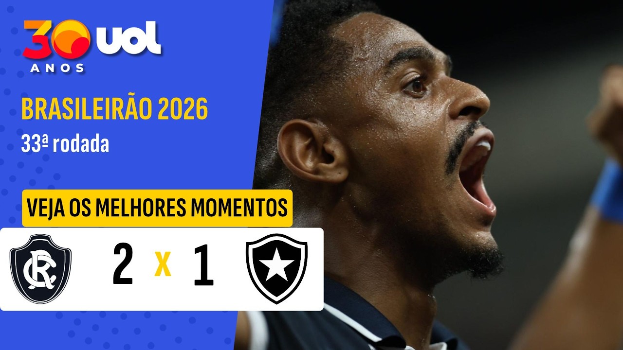 REMO 2 X 1 BOTAFOGO | TITE PERDE MAIS UMA NO COMANDO DO FOGÃO | MELHORES MOMENTOS | BRASILEIRÃO
