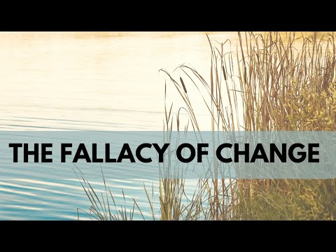 "The Anxiety Therapist" Vlog - The Fallacy of Change