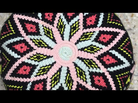 Fondo con diseño de mandala de Creaciones Mary Crochet