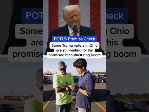 Some Trump voters in Ohio are still waiting for promised manufacturing boom | POTUS Promise Check