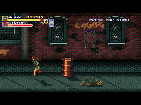 Streets of Rage Remake V5.2 - SOR1 Blaze - SOR1 Route Mania Playthrough
