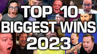 Top 10 Streamers Biggest Wins of 2023 Video Video