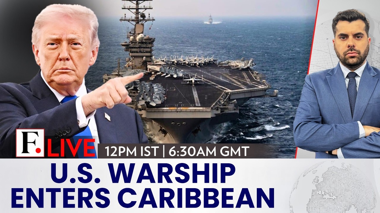 LIVE: USS Nimitz Strike Group Moves Into Caribbean Region | US-Cuba Tensions | Firstpost Live