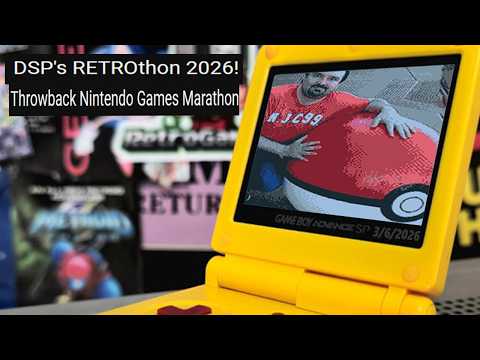 DSPs BIG, MASSIVE, MEANINGFUL *retro* GAMES MARATHON!