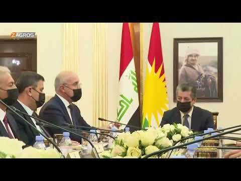 شاهد بالفيديو.. رئيس إقليم كوردستان مسرور بارزاني يجري زيارة تفقدية إلى وزارة الكهرباء