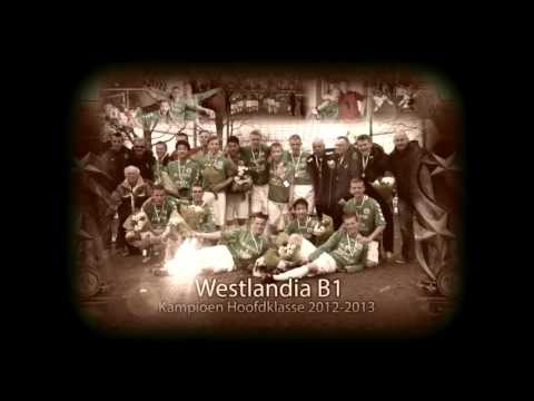 Westlandia B1 Kampioen Hoofdklasse 2012-2013