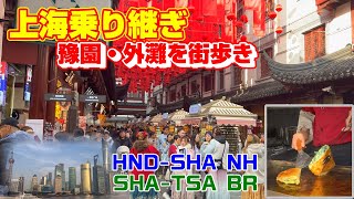 【台湾旅行】乗り継ぎ時間を利用して上海街歩き ～豫園・外灘編～ 【ちょっと寄り道】