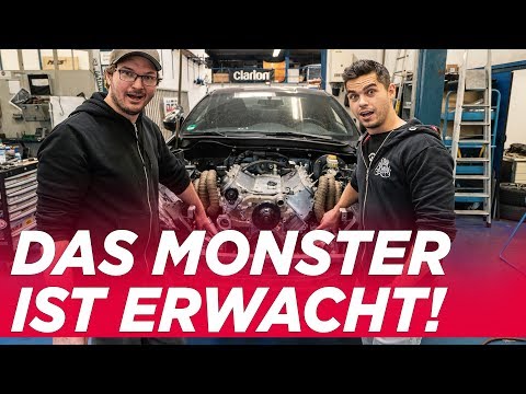 Das Monster ist erwacht! Toyota GT86 V8 Twin Turbo Swap auf der Rolle!