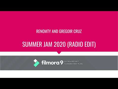 Renomty and Gregoir Cruz - Summer Jam (Radio Edit)