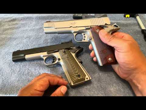 Tisas  D10 10 m/m compared to kimber  stainless2 10 m/m.