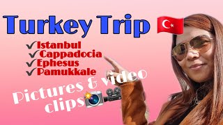 Turkey Trip - Istanbul, Cappadocia, Ephesus & Pamukkale I Pictures and video cli