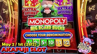 First Attempt!! Monopoly Big Board Bucks Slot! Yaamava Casino