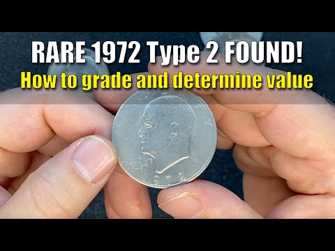 How to IDENTIFY and GRADE the RARE 1972 Type 2 Eisenhower "Ike" Dollar
