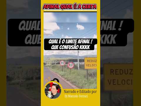 QUAL É O LIMITE? 🚗💨 Confusão de placas em Caiapônia viraliza na internet
