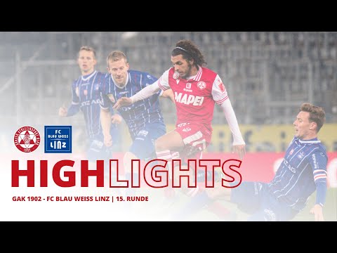 HIGHLIGHTS | GAK 1902 - FC Blau Weiß Linz | Round 15 ADMIRAL Bundesliga