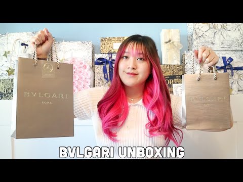 BVLGARI UNBOXING - *Compra inesperada* Presentes para eventos privados