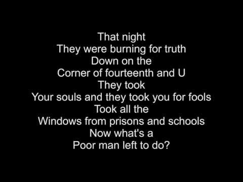 Foo Fighters - The Feast and the Famine Lyrics