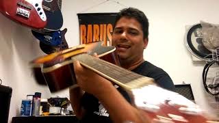 Video thumbnail for Dicas Babusound Violão aço elétrico MD 18 Memphis by Tagima by Babusound Music TV