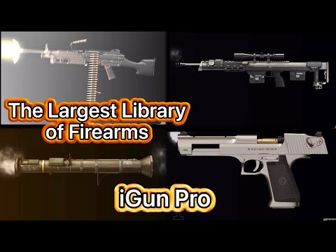 iGun Pro Gameplay All Weapons #1 The Library of Firearms - YouTube