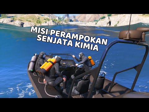 MISI EPIC PERAMPOKAN SENJATA KIMIA DI GTA 5 - GTA 5 STORY