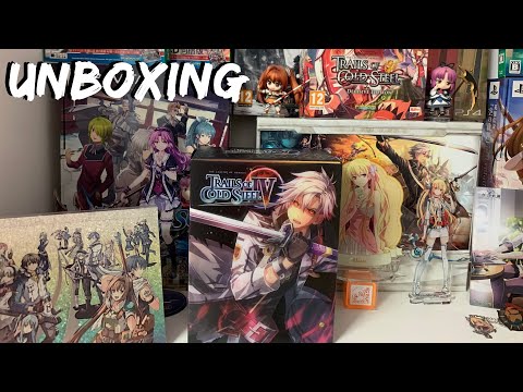 Unboxing Trails of Cold Steel IV Limited Edition + Some of My Trails Collection